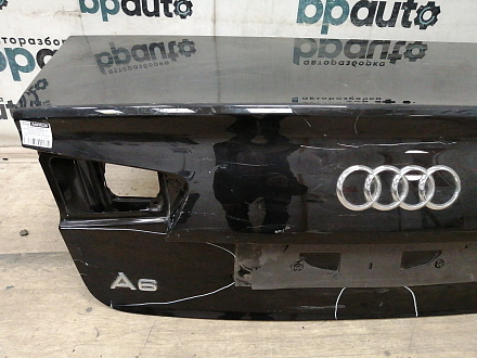 AA038329; Крышка багажника (4G5827023C) для Audi A6 C7/БУ; Оригинал; Р2, Удовлетворительное; 