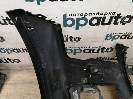 AA043130; Бампер передний; под паркт.; под омыват. (4G8 807 437) для Audi A7 I Sportback (2010-2014)/БУ; Оригинал; Р1, Мелкий дефект; 
