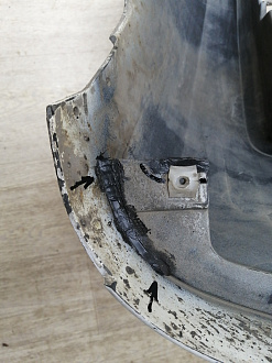 BA000170; Бампер передний, S-line; под паркт.; под омыват. (8T0 807 437 D) для Audi A5/БУ; Оригинал; Р1, Мелкий дефект; 