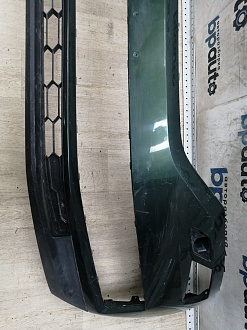 AA046162; Бампер передний; без паркт.; под омыват. (562 807 221) для Skoda Kodiaq I (2016- 2021)/БУ; Оригинал; Р1, Мелкий дефект; 