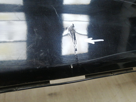 BA000238; Бампер задний; под паркт. (BS71-F17906-A) для Ford Mondeo Sedan IV рест. (2010- 2014)/БУ; Оригинал; Р1, Мелкий дефект; 