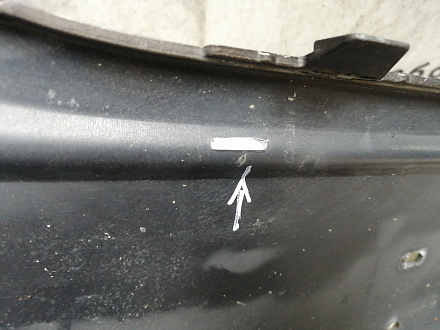 BA000053; Бампер передний, AMG; под паркт.; под омыват. (A2048807847) для Mercedes-Benz C-klasse III рест. (W204) (2011-2015)/БУ; Оригинал; Р1, Мелкий дефект; 