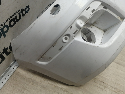 AA045993; Бампер передний; без паркт.; под омыват. (62022-EM00H) для Nissan Tiida/БУ; Оригинал; Р1, Мелкий дефект; 