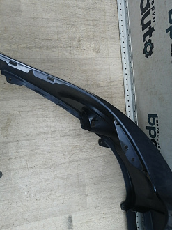 BA000177; Бампер передний; без паркт.; под омыват. (52119-05190) для Toyota Avensis/БУ; Оригинал; Р2, Удовлетворительное; 