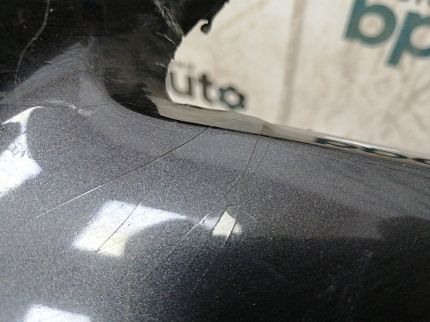 Фотография детали AA028998; Бампер передний; под паркт.; под омыват. (4L0 807 437 H) для Audi Q7 I рест. (2010-2015)/БУ; Оригинал; Р1, Мелкий дефект; . Фото номер 6
