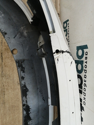 Фотография детали AA039655; Бампер передний; без паркт.; без омыват. (1ZU 807 221) для Skoda Octavia/БУ; Оригинал; Р1, Мелкий дефект; . Фото номер 13