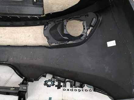 AA038498; Бампер передний; без паркт.; без омыват. (620228143R) для Renault Logan II (2013-2018)/Нов с деф; Неоригинал; Р1, Мелкий дефект; 