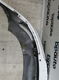 AA045386; Бампер передний; без паркт.; без омыват. (1Z0 807 221 M) для Skoda Octavia/БУ; Оригинал; Р1, Мелкий дефект; 