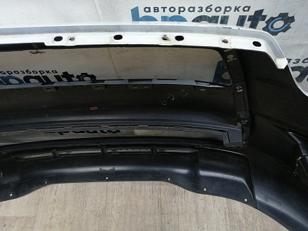 AA046291; Бампер передний; без паркт.; без омыват. (6400C950) для Mitsubishi ASX I (2010-2013)/БУ; Оригинал; Р1, Мелкий дефект; 