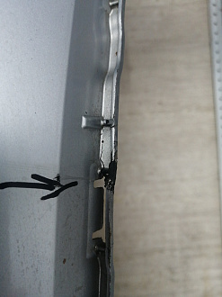 BA000182; Бампер передний; без паркт.; под омыват. (52119-05190) для Toyota Avensis/БУ; Оригинал; Р1, Мелкий дефект; 