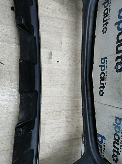 AA045762; Бампер передний, AMG; под паркт.; под омыват. (A1668856425) для Mercedes-Benz GL-klasse II (X166) (2012-2016)/БУ; Оригинал; Р1, Мелкий дефект; 