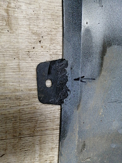 BA000144; Бампер задний; без паркт. (86611-4L000) для Hyundai/БУ; Оригинал; Р1, Мелкий дефект; 