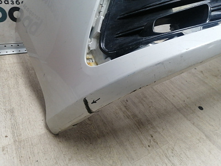 AA045787; Бампер передний; под паркт.; под омыват. (52119-06J20) для Toyota Camry 70 рест. (2021-2024)/БУ; Оригинал; Р1, Мелкий дефект; 