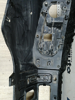 AA044803; Бампер передний; под паркт.; без омыват. (2803112XKN52A) для Haval Dargo (2022-н.в.)/БУ; Оригинал; Р1, Мелкий дефект; 