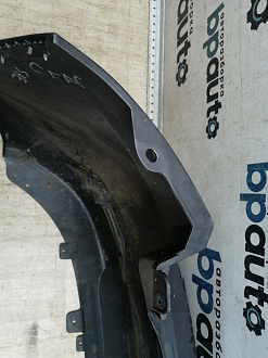 AA045617; Бампер задний; без паркт. (86611-4Y200) для Kia Rio III HB (2011- 2015)/БУ; Оригинал; Р1, Мелкий дефект; 