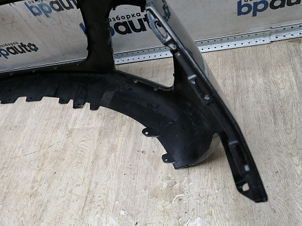 AA045769; Бампер передний; без паркт.; под омыват. (EH44-50031) для Mazda CX-7 I рест. (2009-2012)/БУ; Оригинал; Р1, Мелкий дефект; 