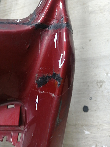 Фотография детали BA000242; Бампер передний; под паркт.; под омыват. (62022-4HB0H) для Infiniti Q50 (2013-2017)/БУ; Оригинал; Р2, Удовлетворительное; . Фото номер 10