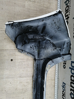 AA044958; Бампер задний; без паркт. (52159-02840) для Toyota Auris II (2013 — 2015)/БУ; Оригинал; Р2, Удовлетворительное; 