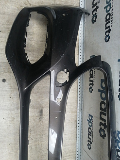 AA045460; Бампер передний; под паркт.; без омыват. (A2058800125) для Mercedes-Benz C-klasse IV (W205) (2014-2018)/БУ; Оригинал; Р1, Мелкий дефект; 