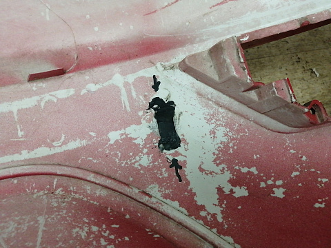 Фотография детали AA039178; Бампер задний; под паркт. (8M51-A17906-A) для Ford Focus II Hatchback рест. (2007- 2011)/БУ; Оригинал; Р1, Мелкий дефект; . Фото номер 12