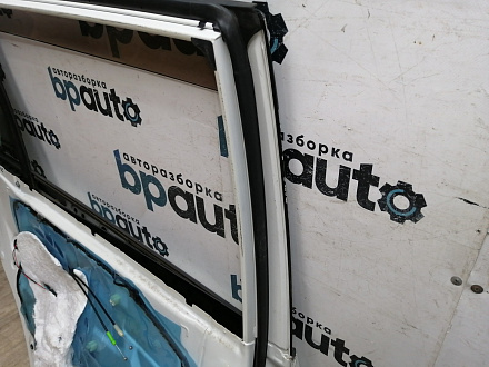 AA045294; Дверь задняя левая, под расширитель, Long (67004-42110) для Toyota Rav4/БУ; Оригинал; Р0, Хорошее; (070) Белый перламутр 3х. сл.