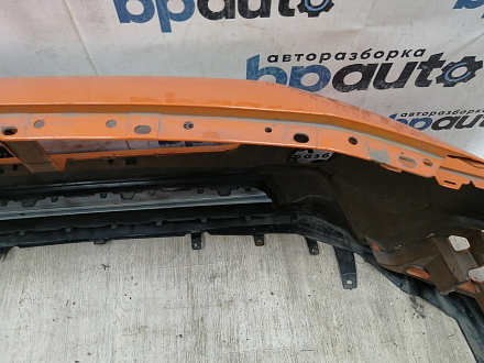 AA044819; Бампер передний; без паркт.; под омыват. (57704-FL010) для Subaru XV II (2017-2021)/БУ; Оригинал; Р1, Мелкий дефект; 