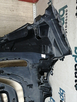 AA045866; Бампер передний; под паркт.; под омыват. (HY32-17F003-AAW) для Land Rover Discovery V L462 (2017 - 2020)/БУ; Оригинал; Р1, Мелкий дефект; 