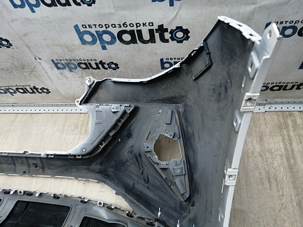 AA045918; Бампер передний; без паркт.; без омыват. (2803127XKQ11A) для Haval F7 I рест. (2022-н.в.)/БУ; Оригинал; Р1, Мелкий дефект; 