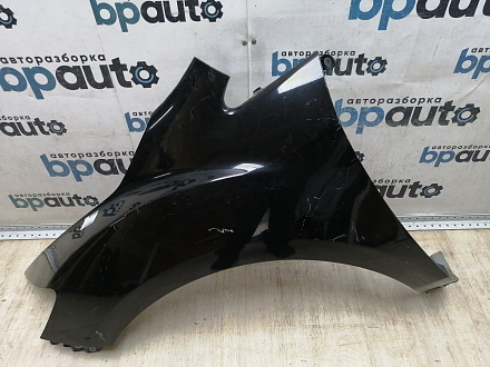 AA045199; Крыло переднее левое, без указателя поворота (EG2152210F) для Mazda CX-7/БУ; Оригинал; Р1, Мелкий дефект; 