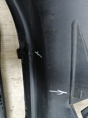 Фотография детали AA045333; Бампер передний; без паркт.; без омыват. (602002457АА) для EXEED LX I рест. 2 (2023-н.в.)/БУ; Оригинал; Р1, Мелкий дефект; . Фото номер 28