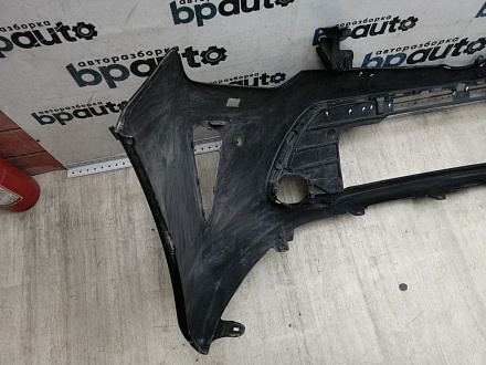 BA000120; Бампер передний; под паркт.; под омыват. (52119-06C40) для Toyota Camry/БУ; Оригинал; Р1, Мелкий дефект; 