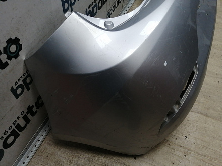 AA045618; Бампер задний; без паркт. (86611-4Y200) для Kia Rio III HB (2011- 2015)/БУ; Оригинал; Р1, Мелкий дефект; 