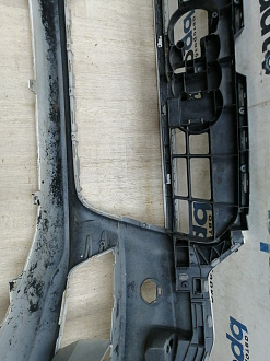 AA045627; Бампер передний; под паркт.; под омыват. (4G0 807 437) для Audi A6 C7/БУ; Оригинал; Р1, Мелкий дефект; 