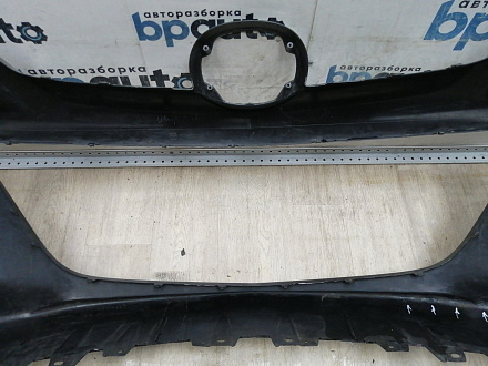 AA045767; Бампер передний; без паркт.; под омыват. (EH44-50031) для Mazda CX-7 I рест. (2009-2012)/БУ; Оригинал; Р1, Мелкий дефект; 