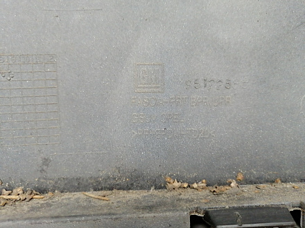 AA044918; Бампер передний; под паркт.; под омыват. (95122388) для Opel Mokka (2012 - 2015)/БУ; Оригинал; Р1, Мелкий дефект; 