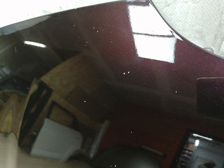 AA045200; Капот (EGY15231XD) для Mazda CX-7/БУ; Оригинал; Р1, Мелкий дефект; (28W) Темно-красный перламутр (Бордовый)