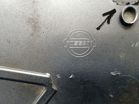 Фотография детали AA033312; Решетка радиатора (62310-JD000) для Nissan Qashqai I (2006-2010)/БУ; Оригинал; Р2, Удовлетворительное; . Фото номер 27