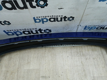 AA046113; Бампер задний; под паркт. (86611-4Y000) для Kia Rio III Sedan (2011- 2015)/БУ; Оригинал; Р1, Мелкий дефект; 