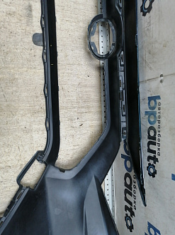 BA000258; Бампер передний; без паркт.; под омыват. (52119-0R280) для Toyota Rav4 50 (2019 -2025)/БУ; Оригинал; Р1, Мелкий дефект; 