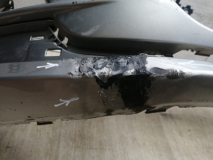 BA000224; Бампер передний; под паркт.; под омыват. (5G0807221) для Volkswagen Golf/БУ; Оригинал; Р1, Мелкий дефект; 