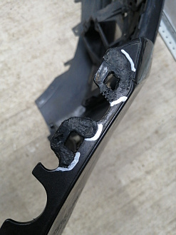 AA045806; Бампер передний, S-line; под паркт.; под омыват. (4G8 807 437 F) для Audi A7 I Sportback (2010-2014)/БУ; Оригинал; Р2, Удовлетворительное; 