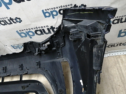 AA045884; Бампер передний; под паркт.; под омыват. (HY32-17F003-AAW) для Land Rover Discovery V L462 (2017 - 2020)/БУ; Оригинал; Р1, Мелкий дефект; 