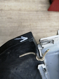 AA045840; Бампер передний; под паркт.; без омыват. (602002155AA) для Omoda C5 (2022- н.в.)/БУ; Оригинал; Р1, Мелкий дефект; 