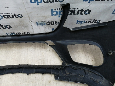 AA046096; Бампер передний; под паркт.; без омыват. (A1668851800) для Mercedes-Benz GLS-klasse I (X166) (2015-2019)/БУ; Оригинал; Р1, Мелкий дефект; 