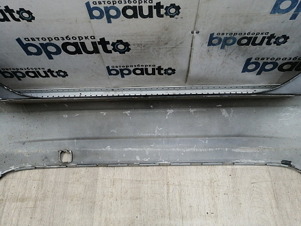 AA046257; Бампер задний; без паркт. (BS71-F17906-A) для Ford Mondeo Sedan IV рест. (2010- 2014)/БУ; Оригинал; Р1, Мелкий дефект; 