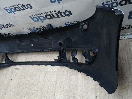 AA045789; Бампер передний; без паркт.; под омыват. (5M0807221N) для Volkswagen Golf Plus II (2009-2014)/БУ; Оригинал; Р2, Удовлетворительное; 