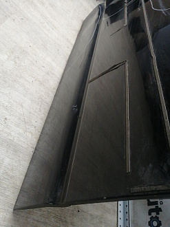 AA045484; Дверь сдвижная правая (7H0843108) для Volkswagen/БУ; Оригинал; Р2, Удовлетворительное; 