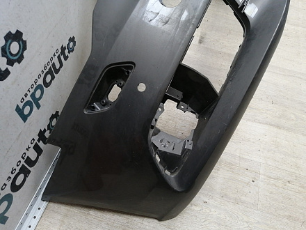 BA000164; Бампер передний; под паркт.; под омыват. (4G0 807 437) для Audi A6 C7/БУ; Оригинал; Р1, Мелкий дефект; 