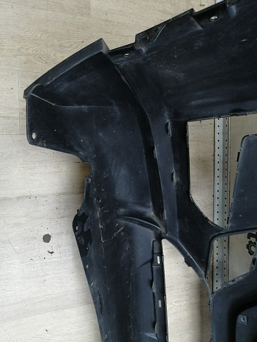 Фотография детали AA046558; Бампер передний, под 2 парктроника; под паркт.; под омыват. (62022-HZ30H) для Nissan X-Trail III (T32) рест. (2018-2022)/БУ; Оригинал; Р1, Мелкий дефект; . Фото номер 21