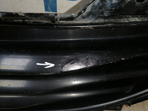 Фотография детали AA045323; Решетка переднего бампера (86561-3Z000) для Hyundai I 40/БУ; Оригинал; Р1, Мелкий дефект; . Фото номер 5